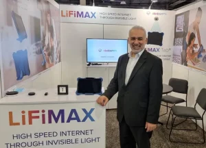 Oledcomm’s LiFi at CES Las Vegas 2022